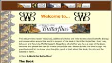 A World for Butterflies book site